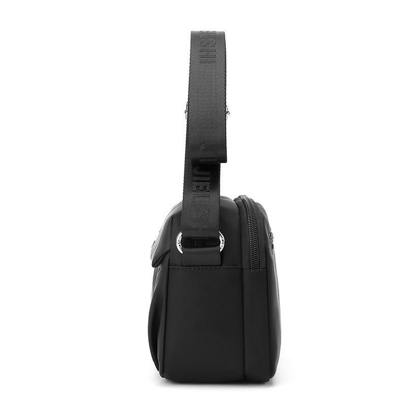 Trenches of Mariana lightweight water-repellent nylon crossbody bag for women, casual stylish small shoulder bag.