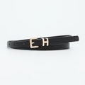 New Foreign Trade Hot-Selling I-Buckle Thin Belt for Women, Fashionable, High-End, Versatile Dress, Suit Decorative Belt by Trenches of Mariana