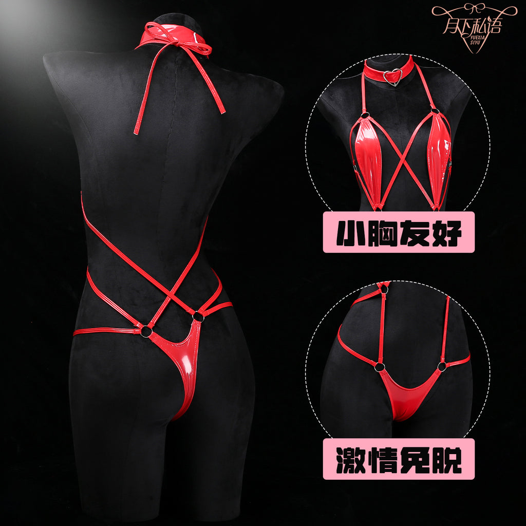 The month whispers sexy underwear dead water conjoined fishing system binding suit open crotch fun wholesale 133 by Trenches of Mariana