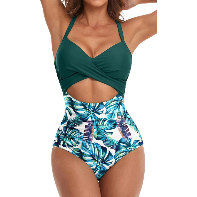 Peekaboo 1pc Swimsuit