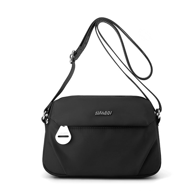 Trenches of Mariana lightweight water-repellent nylon crossbody bag for women, casual small shoulder bag in stylish design