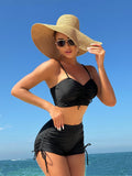 BOY-SHORTS CUT 2PC SWIMSUIT