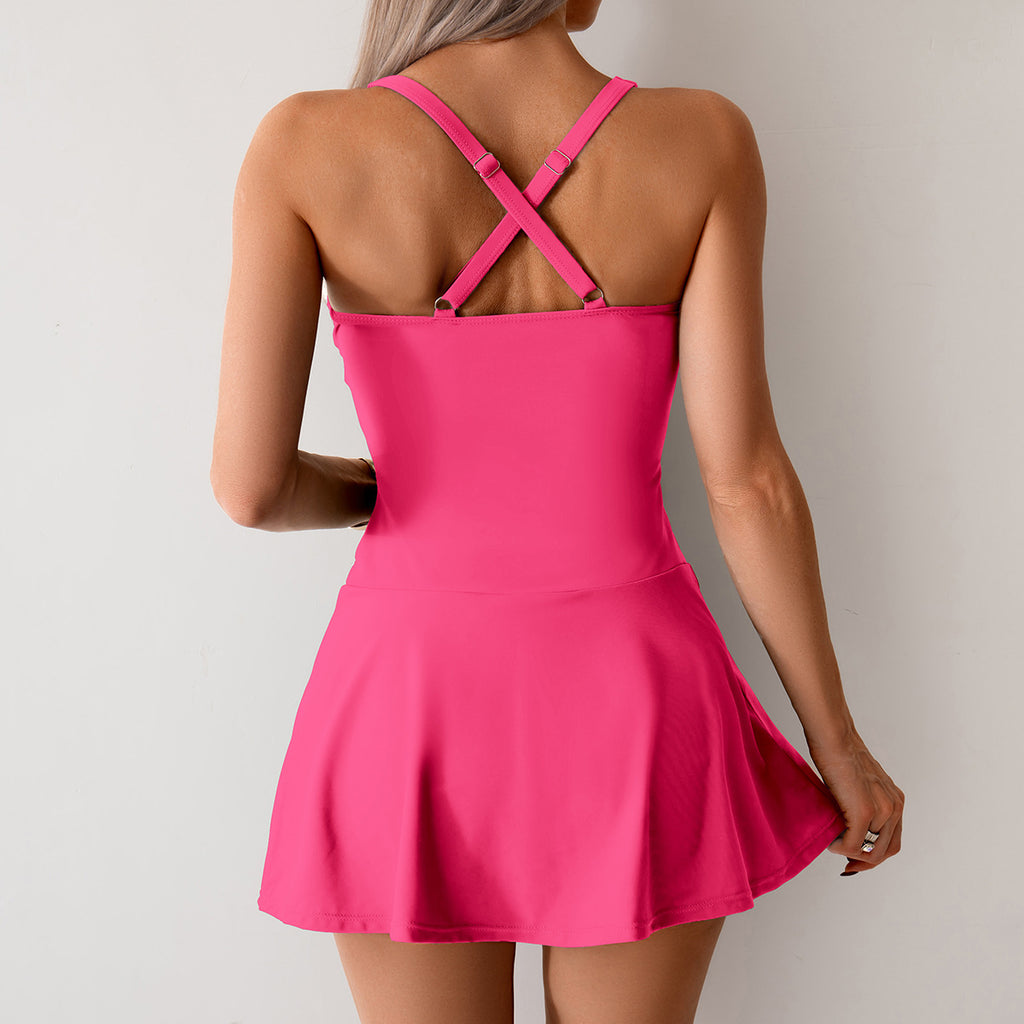 Skort Dress Swimsuit