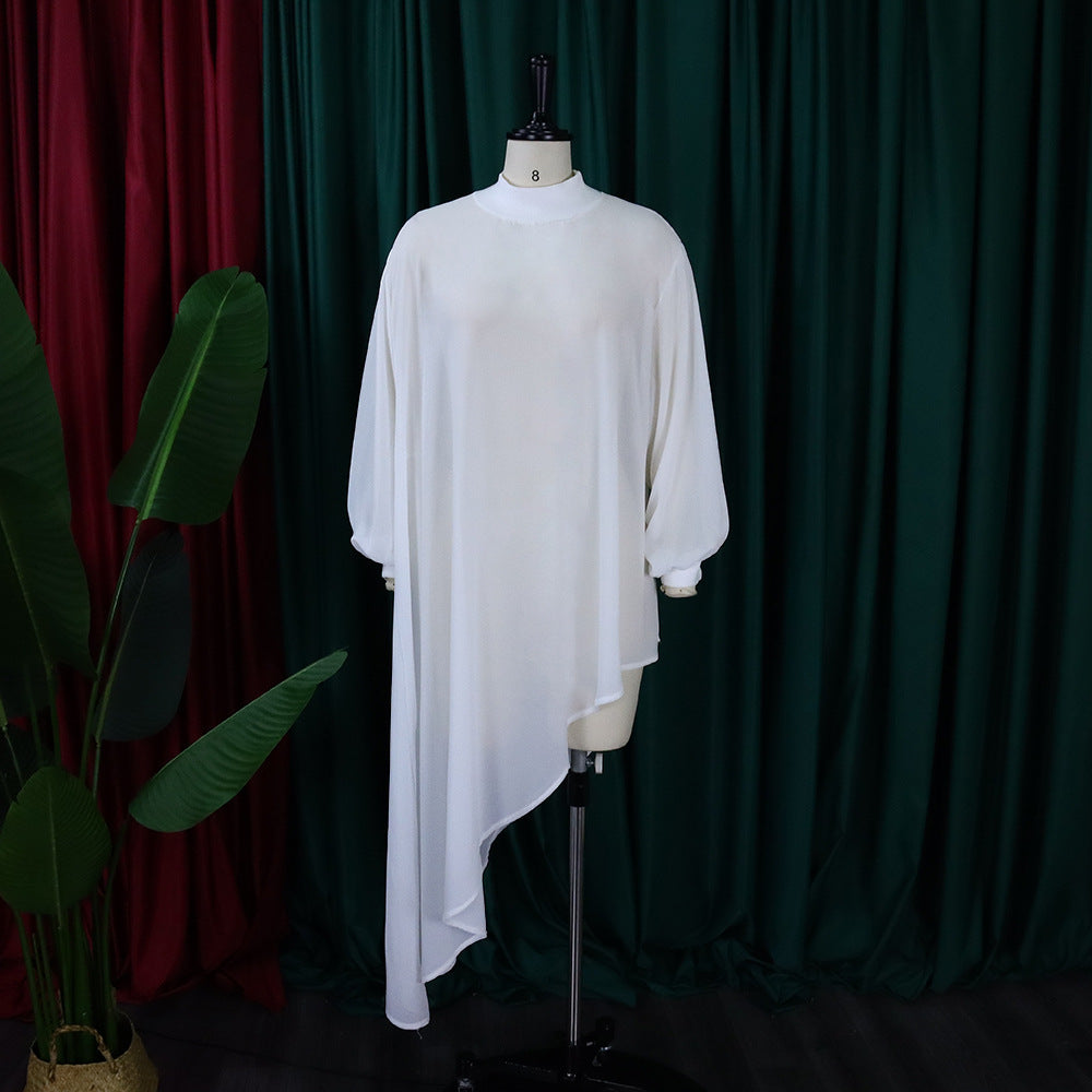 ASSYMETRICAL BLOUSE