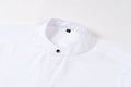 Men's retro collar long sleeve shirt by Trenches of Mariana, elastic spring-autumn business casual cross-border fashion.