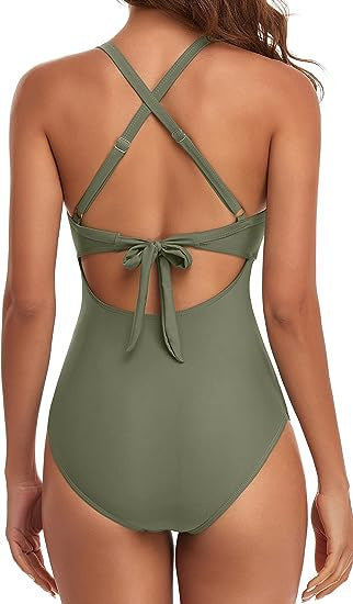 Peekaboo 1pc Swimsuit