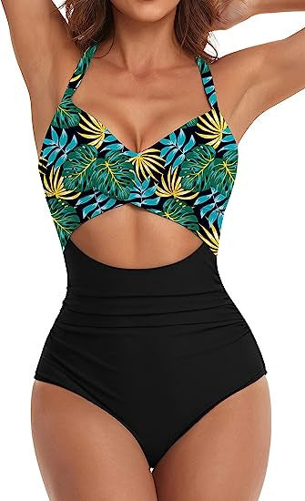 Peekaboo 1pc Swimsuit