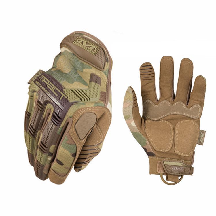 Seal Gloves, Cold-Proof, Outdoor Tactical, Wear-Resistant, Long-Finger Camouflage, Mountaineering Protective, Fitness, Non-Slip Cycling Gloves, Cross-Border by Trenches of Mariana