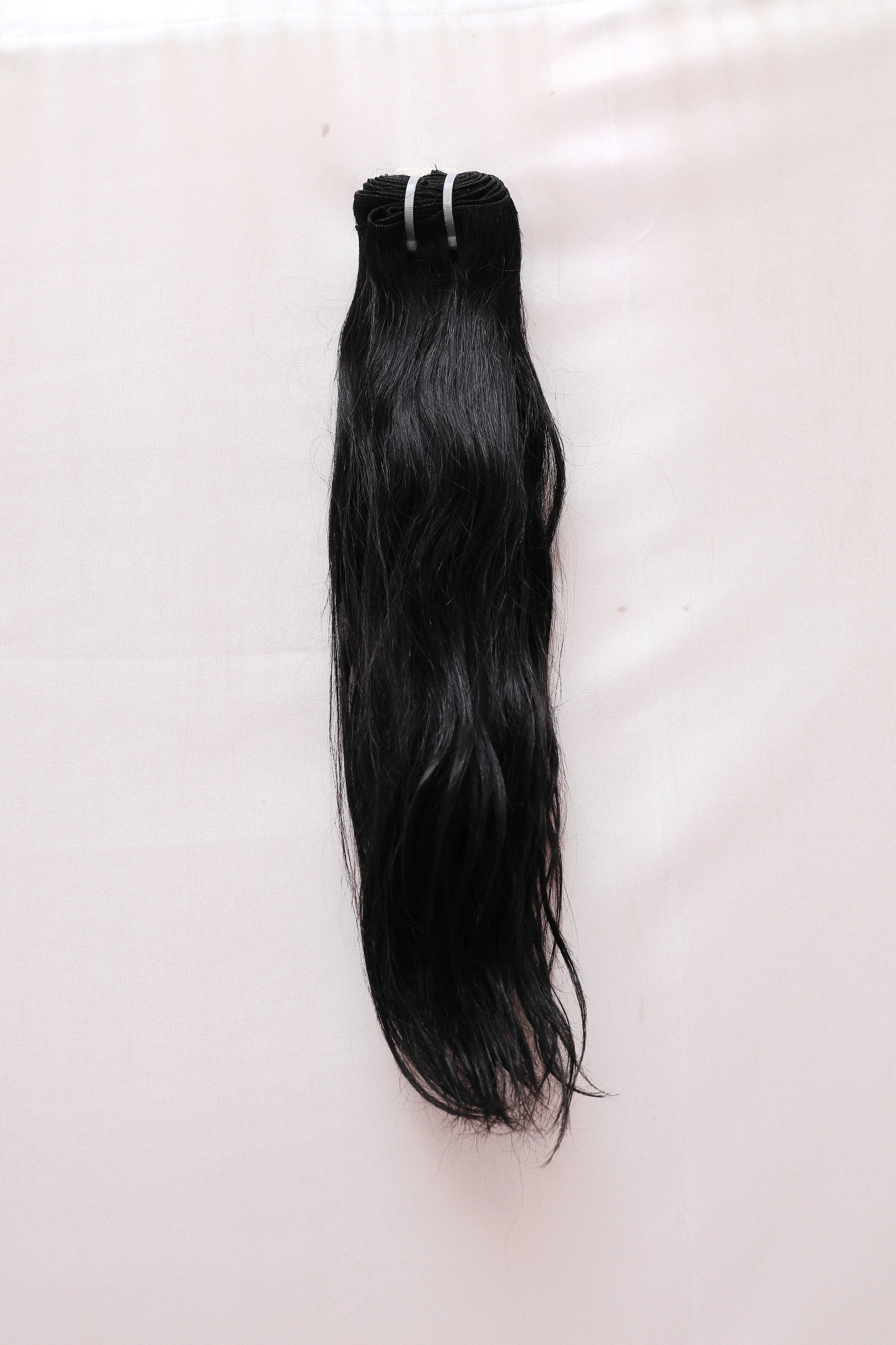 Micro Machine Double Weft Remy Indian Human Hair Extensions Black and Brown Indian Virgin Hair 100g Pack Weave