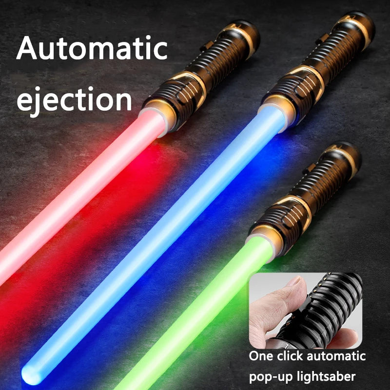 Trenches of Mariana LED light saber toy with glowing blade, ideal for kids' cosplay, rave events, and sci-fi themed play.