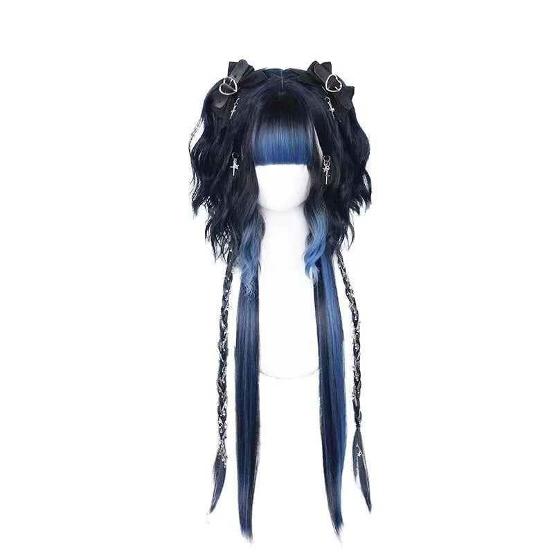 Wolf Cut Cosplay Lacefront synthetic wig