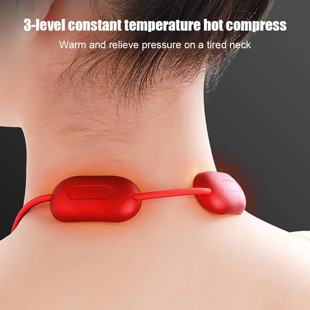 PORTABLE NECK, ELECTROMAGNETIC MASSAGER