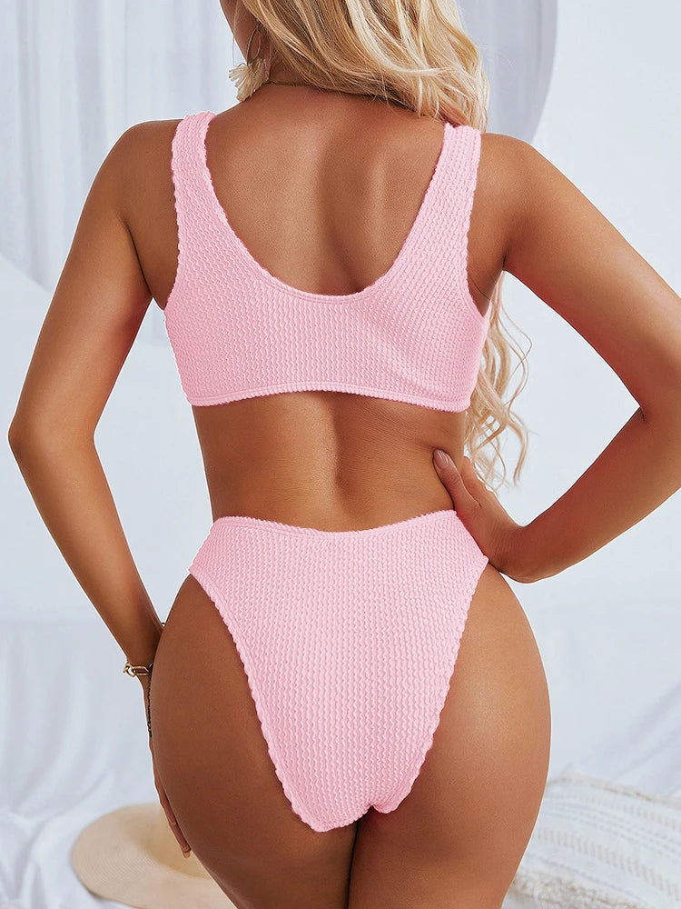 Sexy Bikini 2026 Swimsuit Women Swimwear Push Up Bikini Set Thong Brazilian Bathing Suit Beach Wear Biquini Bather Female
