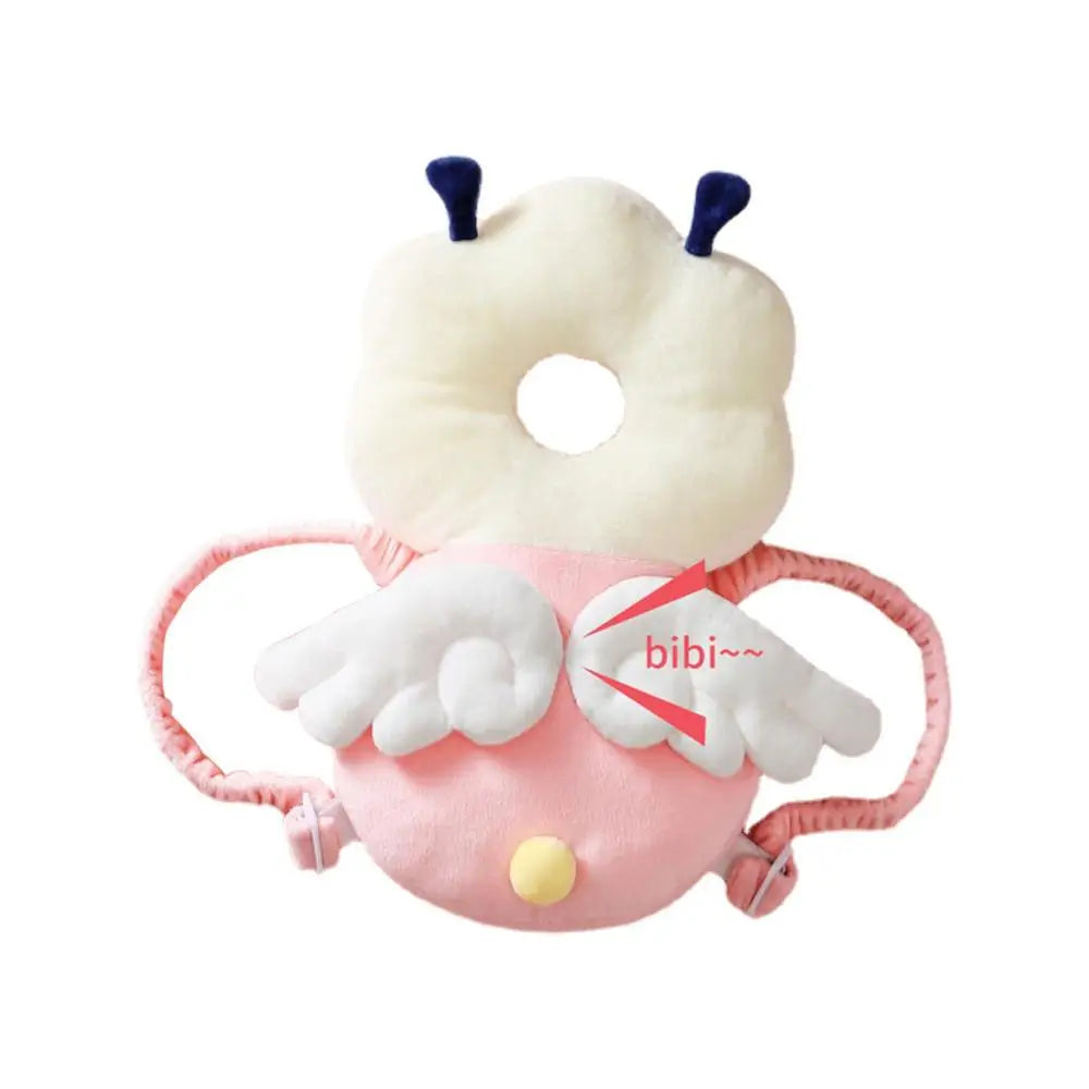 Baby Head Protector Safety Pad Cushion Cartoon Anti Fall Back Pillow Headrest Infant Toddler Baby Protection Backpack by Trenches of Mariana