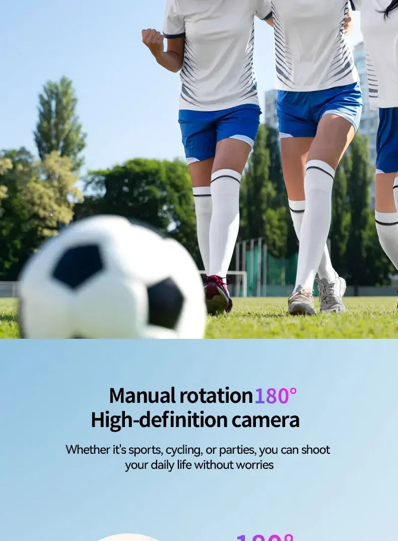 Action Camera 4k Handheld Pocket Digital Camcorder 3-axis Gimbal Stabilization IR Night Vision Vlog Videos Camera For Gift