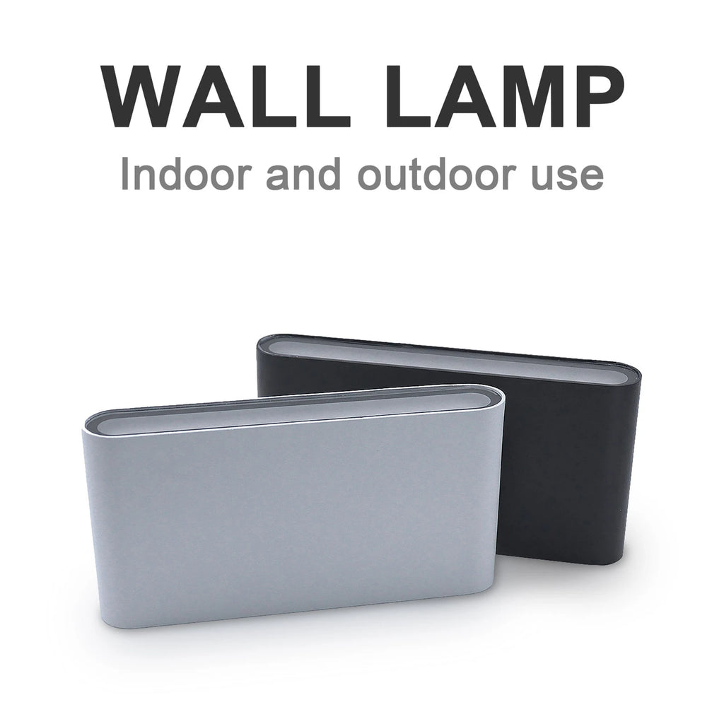 Nordic Wall Light Aluminum IP65 Waterproof Indoor Wall Lamp Up Down Corridor Lights for Home Stairs Bedroom Bedside Lamps by Trenches of Mariana