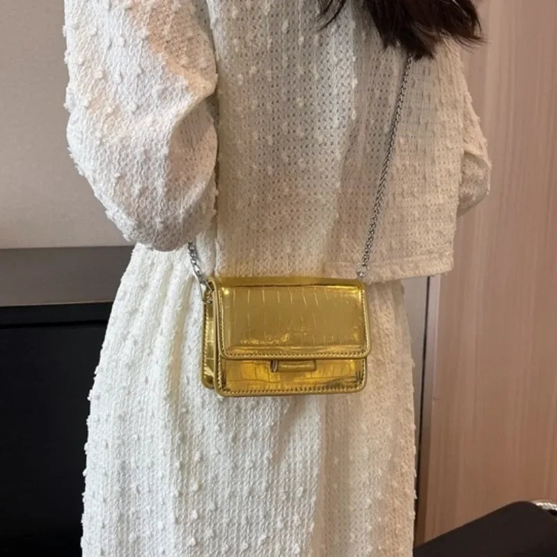 This Year's Popular Super Popular Small Bag 2026 Summer Popular Versatile Chain Messenger Bag Fashion Mini Square Sling Bag
