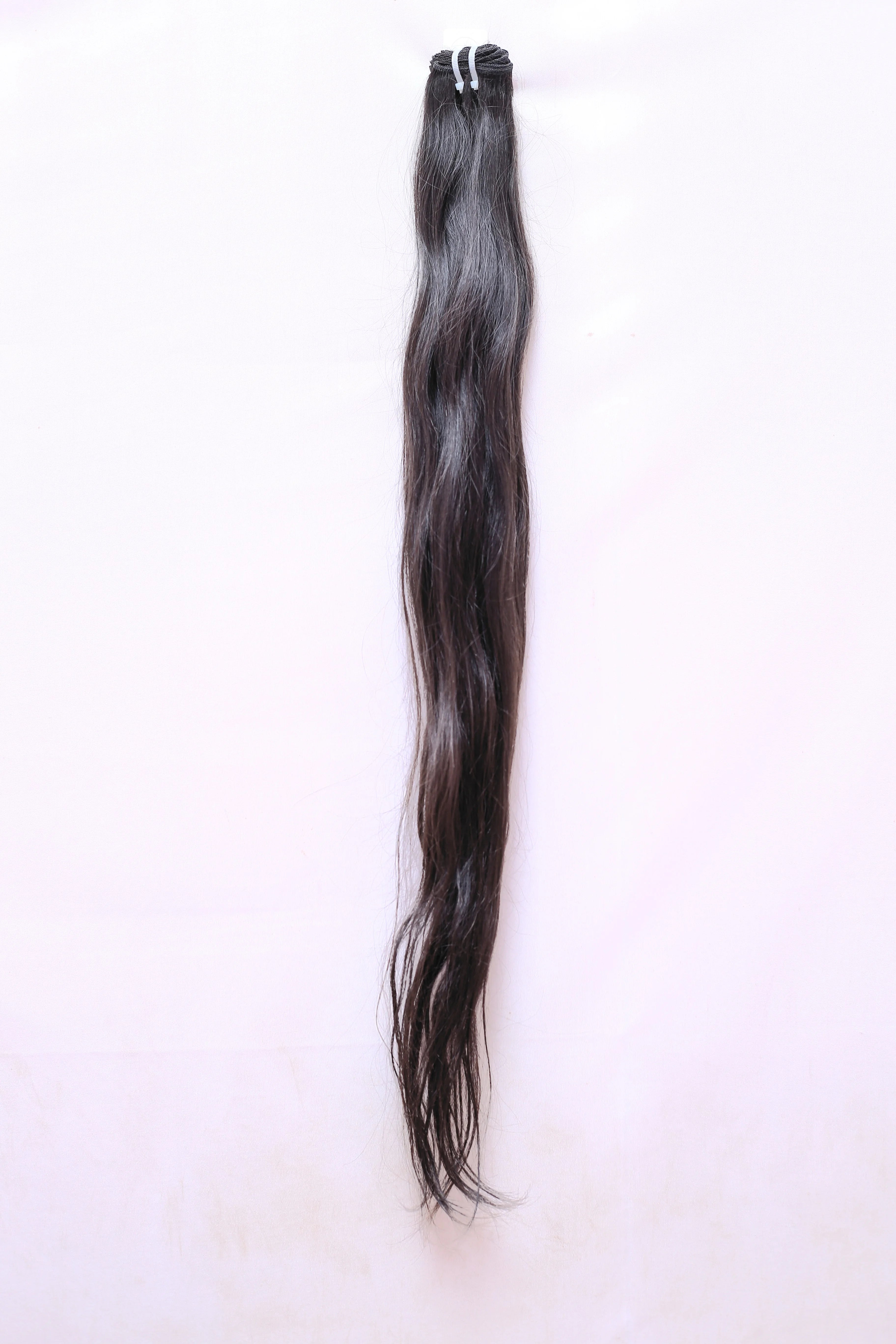 Micro Machine Double Weft Remy Indian Human Hair Extensions Black and Brown Indian Virgin Hair 100g Pack Weave