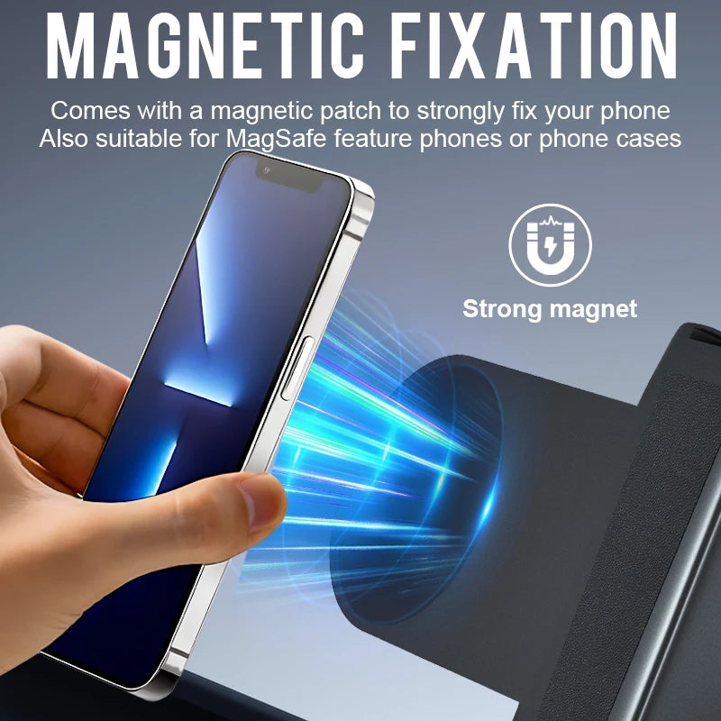 Hand Grip Magsafe: Handheld,Bluetooth,Remote Control,Tripod Mount for iPhone 16,Vlog