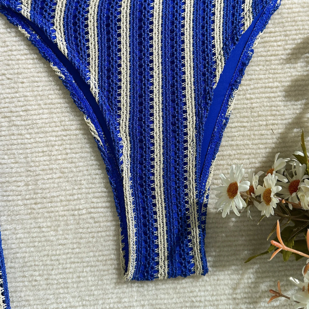 Resort style 3pc SWIMWEAR, BRAZILIAN CUT