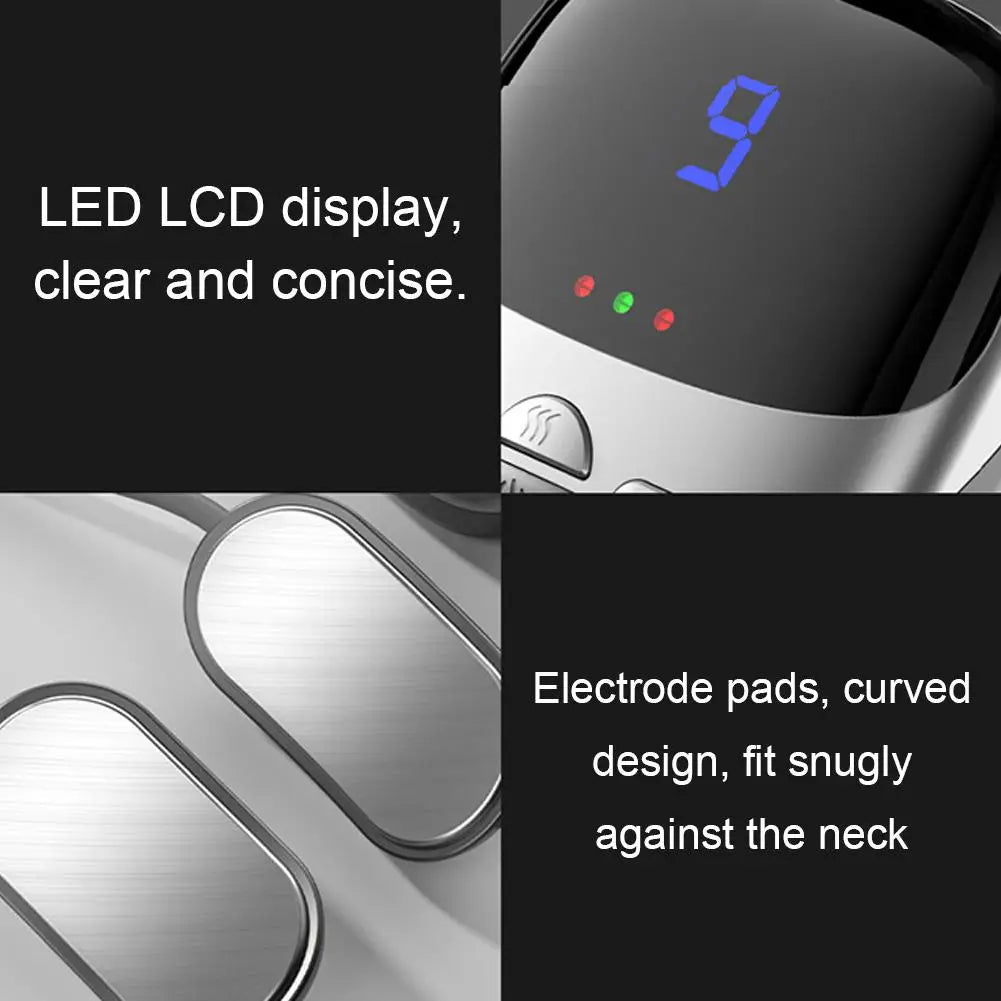 PORTABLE NECK, ELECTROMAGNETIC MASSAGER
