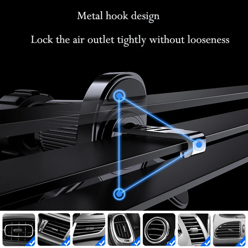 AIR-VENT, MAGNET CAR PHONE HOLDER