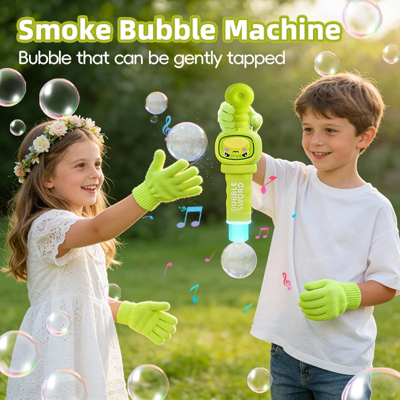 Elastic Bubble Fog Magic Wand Cute Animal Smoke Bubble