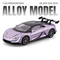 1:24 BYD Look UP U9 Pure electric Supercar Alloy Model Car Diecast Metal Sound and Light Car Toy For Children Birthday Gifts Boy by Trenches of Mariana