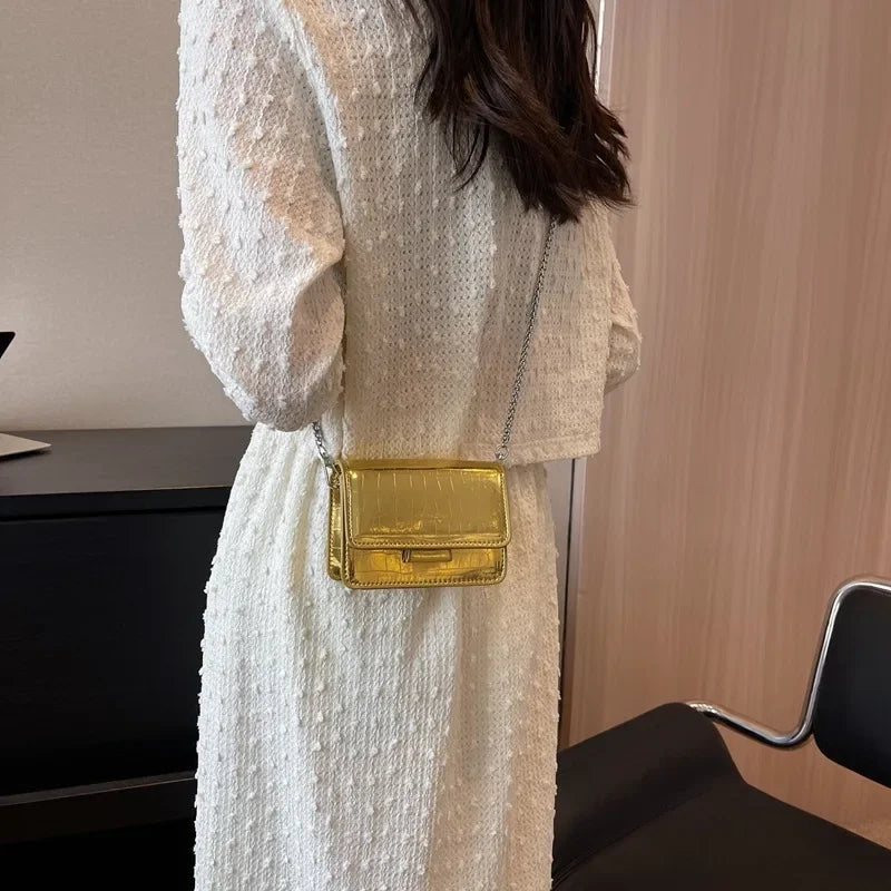 This Year's Popular Super Popular Small Bag 2026 Summer Popular Versatile Chain Messenger Bag Fashion Mini Square Sling Bag