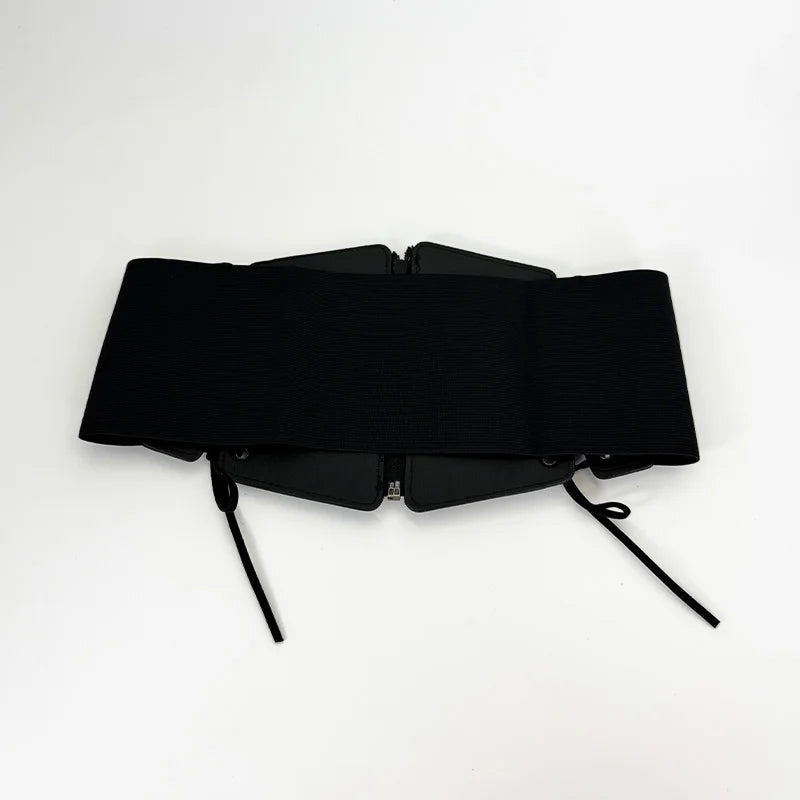 Lace Up Front Corset Belt