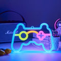 USB LED game console neon light by Trenches of Mariana, featuring vibrant neon illumination and gaming-themed design.