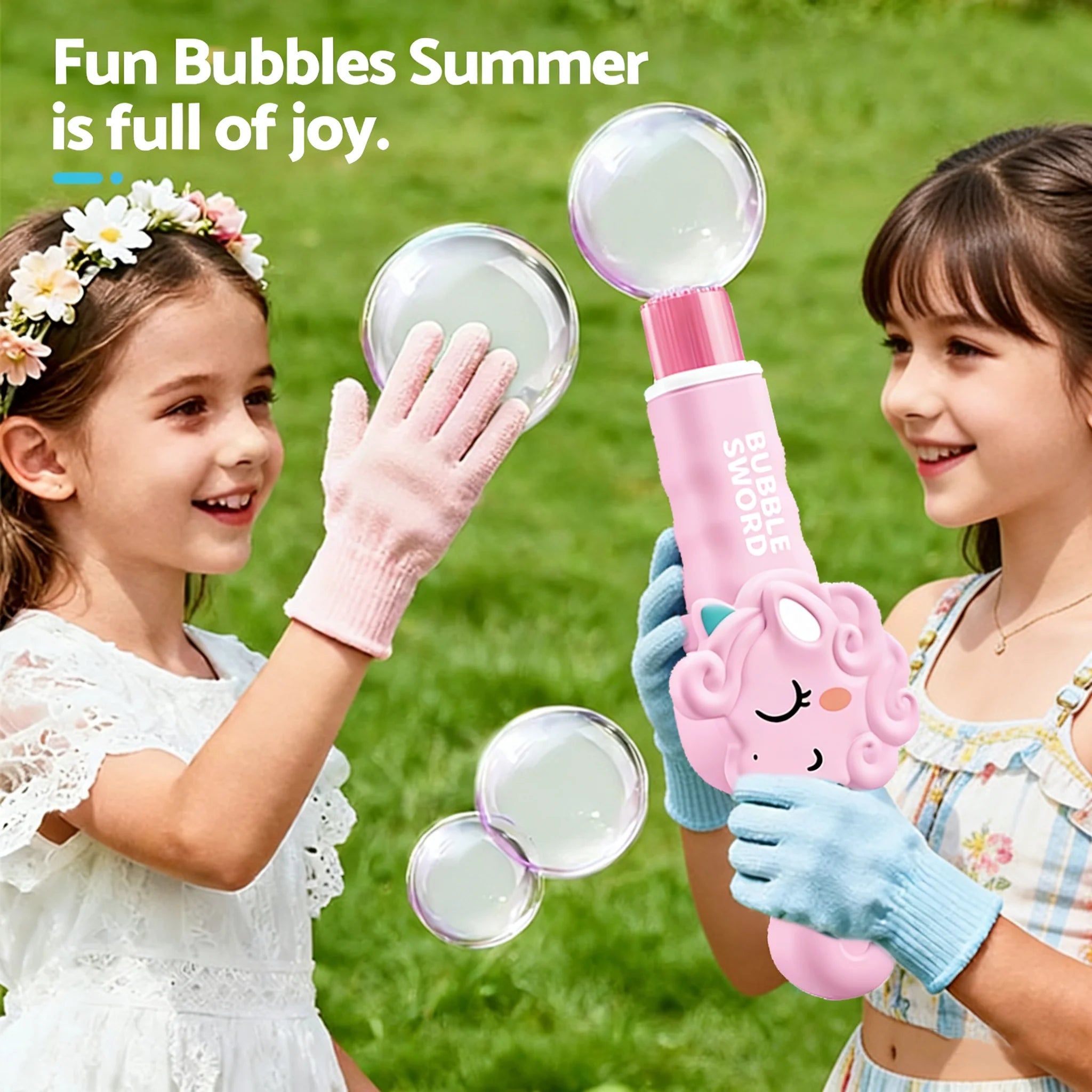 Elastic Bubble Fog Magic Wand Cute Animal Smoke Bubble