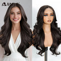 Noble Wig Synthetic Lace Front Wigs For Women Wigs Body Wave Lace Front Brown Blonde Wigs 24Inch Cosplay Lace Front Black Wig by Trenches of Mariana