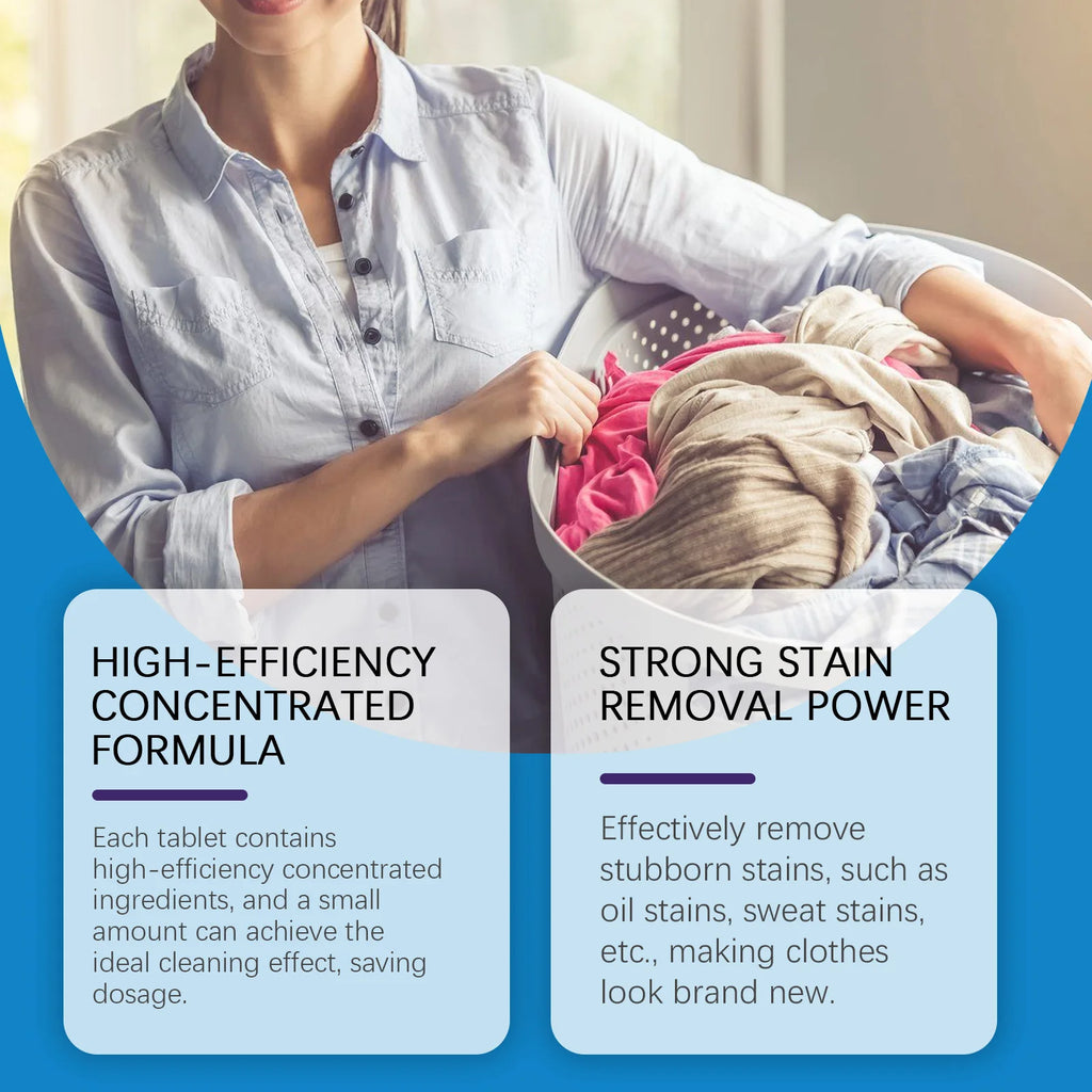 Eco-friendly laundry detergent sheets by Trenches of Mariana, compact sensitive skin cleaning pods with a fresh scent for home or travel.