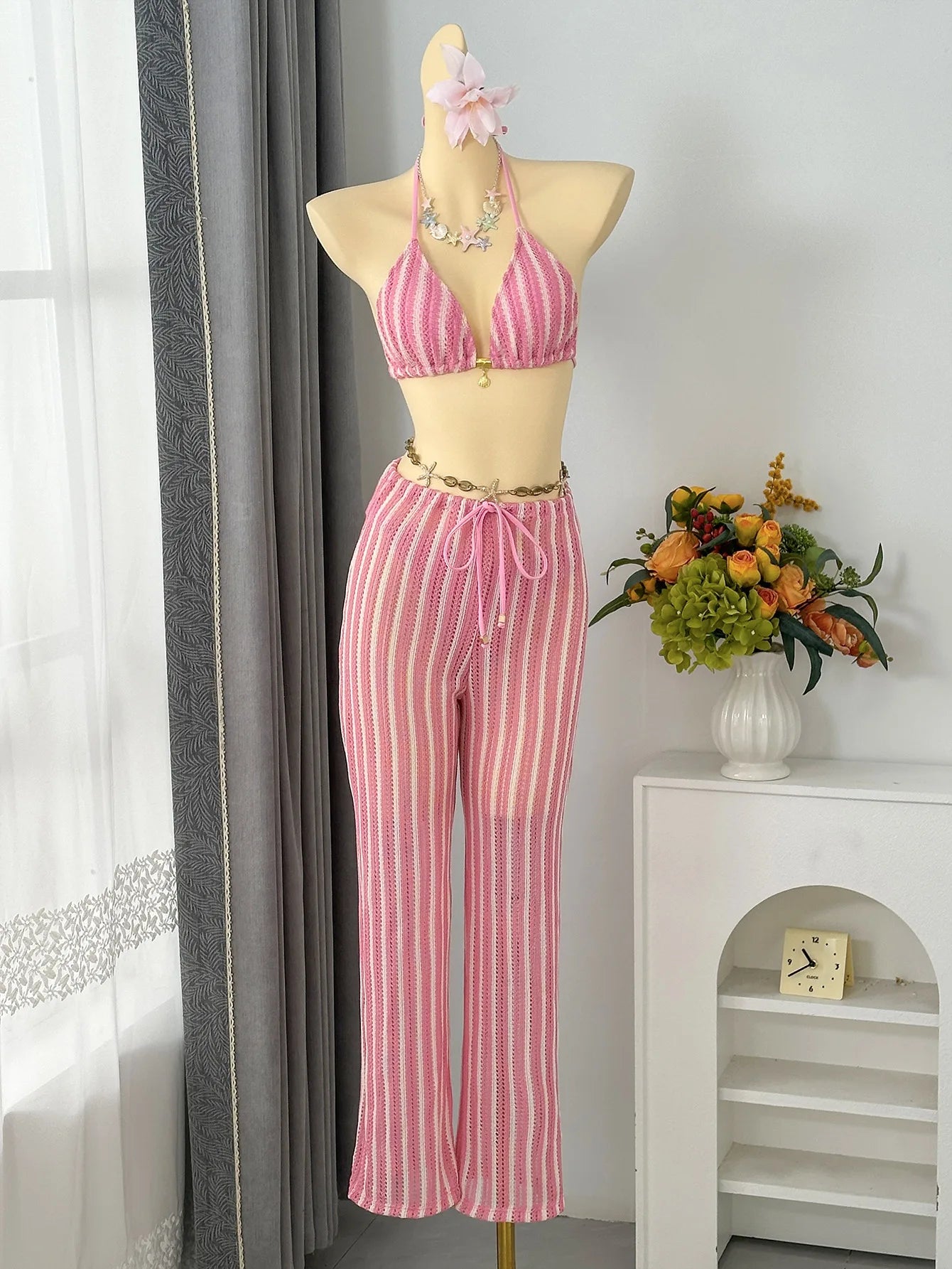 Resort style 3pc SWIMWEAR, BRAZILIAN CUT