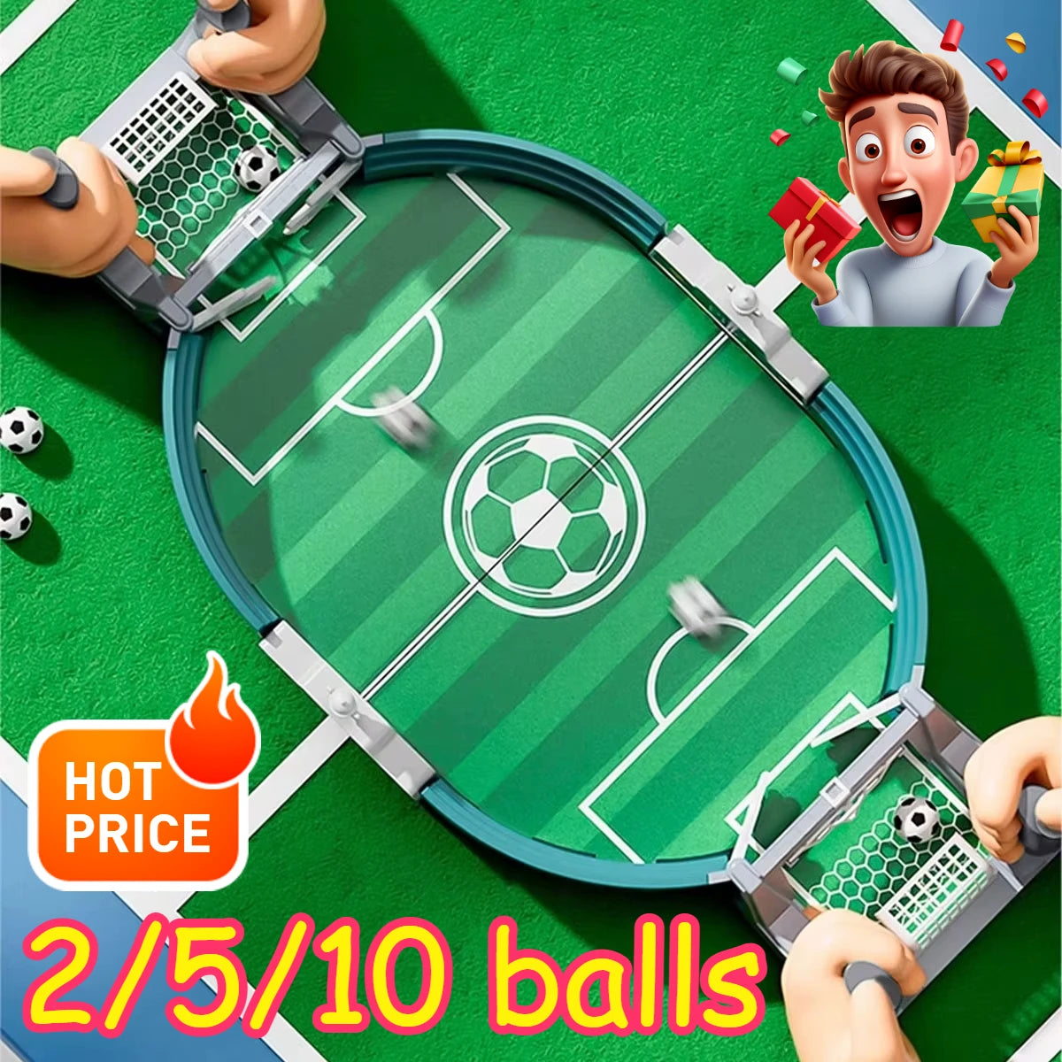 Parent-Child Interactive Puzzle Game Table Football, Tabletop