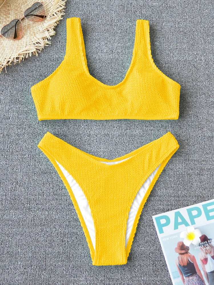 Sexy Bikini 2026 Swimsuit Women Swimwear Push Up Bikini Set Thong Brazilian Bathing Suit Beach Wear Biquini Bather Female