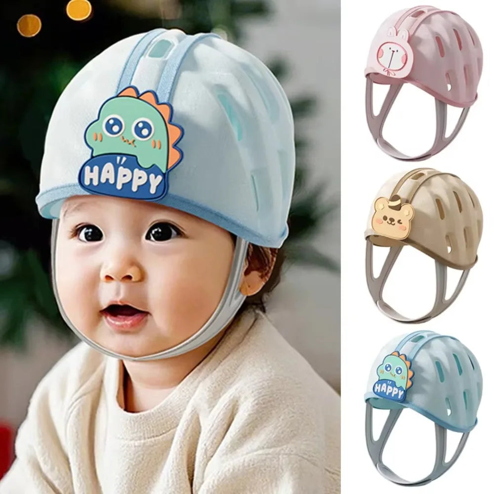 Soft Head Cushion Head Protector Toddler No Bumps Walking Learning Safety Cap 360-Degree Infant Helmet Crawling by Trenches of Mariana