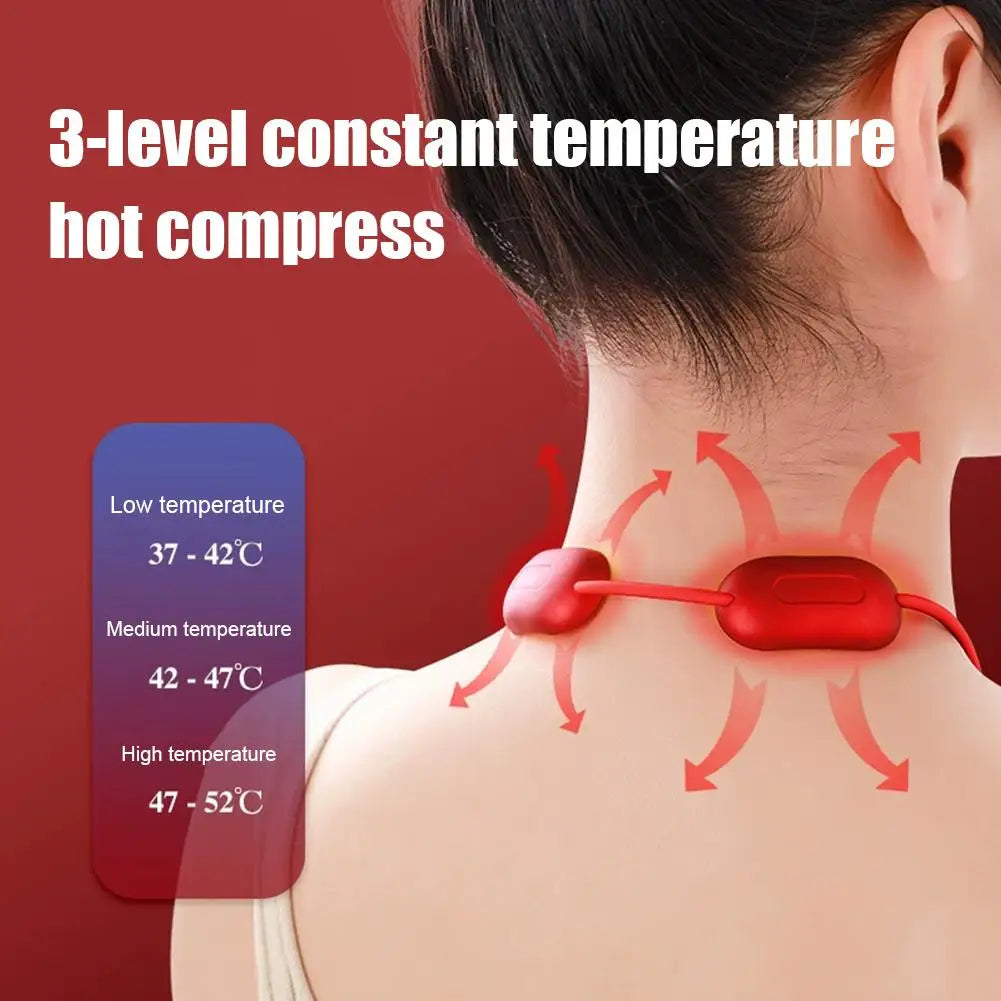 PORTABLE NECK, ELECTROMAGNETIC MASSAGER