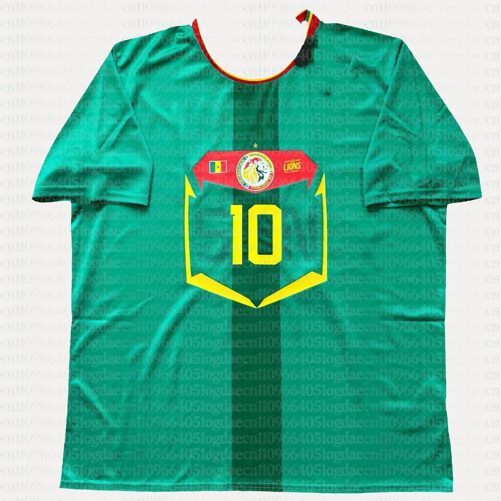 Senegal 2026 New Soccer Jerseys, Comfortable and Breathable 3D Printed T-Shirts for Adults and Casual Tops for Family Kids Tees by Trenches of Mariana