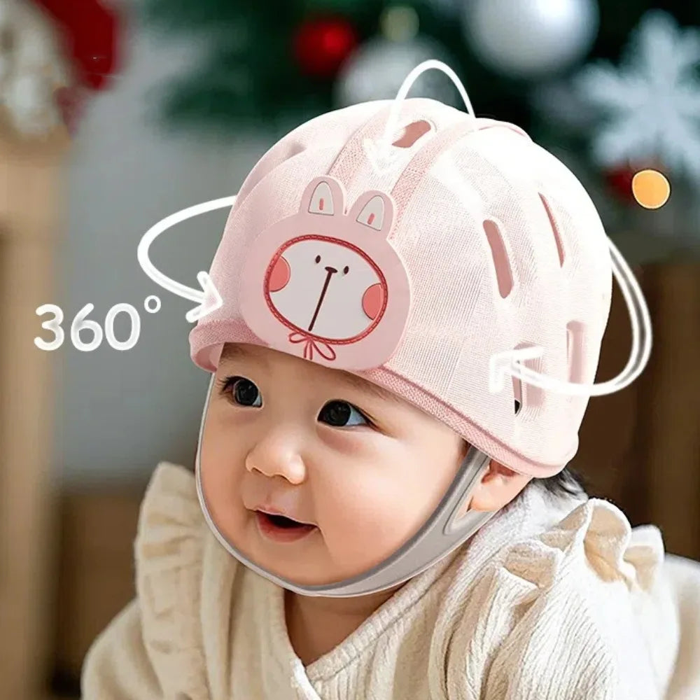 Soft Head Cushion Head Protector Toddler No Bumps Walking Learning Safety Cap 360-Degree Infant Helmet Crawling by Trenches of Mariana