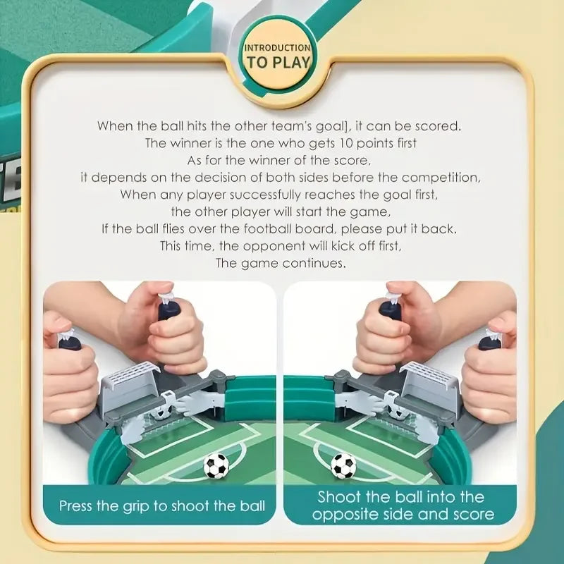 Parent-Child Interactive Puzzle Game Table Football, Tabletop