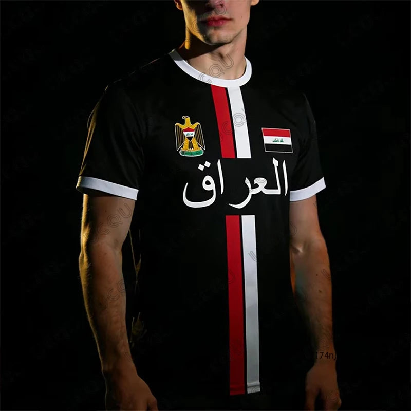 2026 New Printed Soccer Jersey, Men's and Women's Summer Short-Sleeve Quick-Dry Casual T-Shirt by Trenches of Mariana