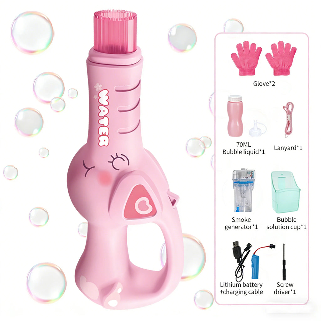 Elastic Bubble Fog Magic Wand Cute Animal Smoke Bubble