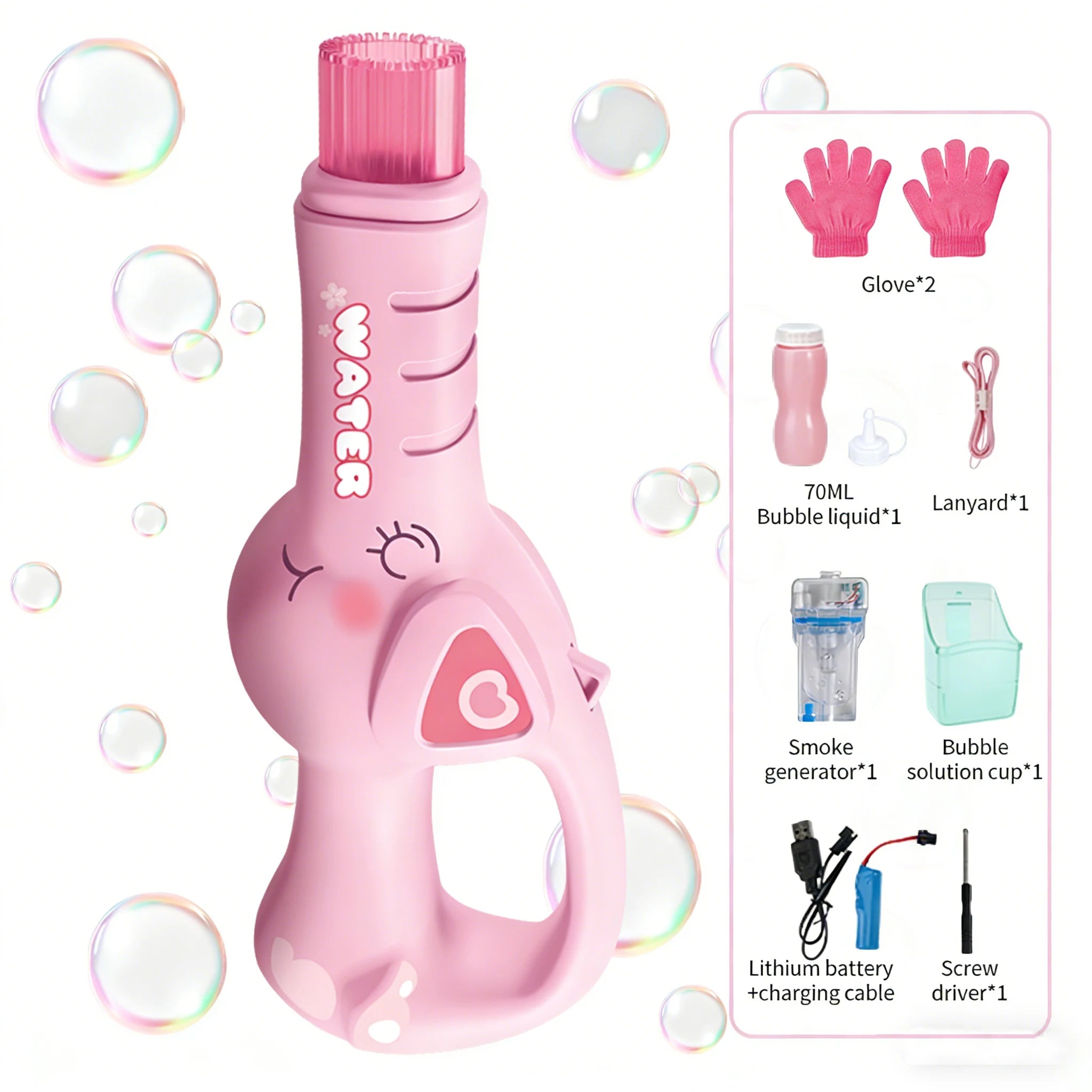 Elastic Bubble Fog Magic Wand Cute Animal Smoke Bubble