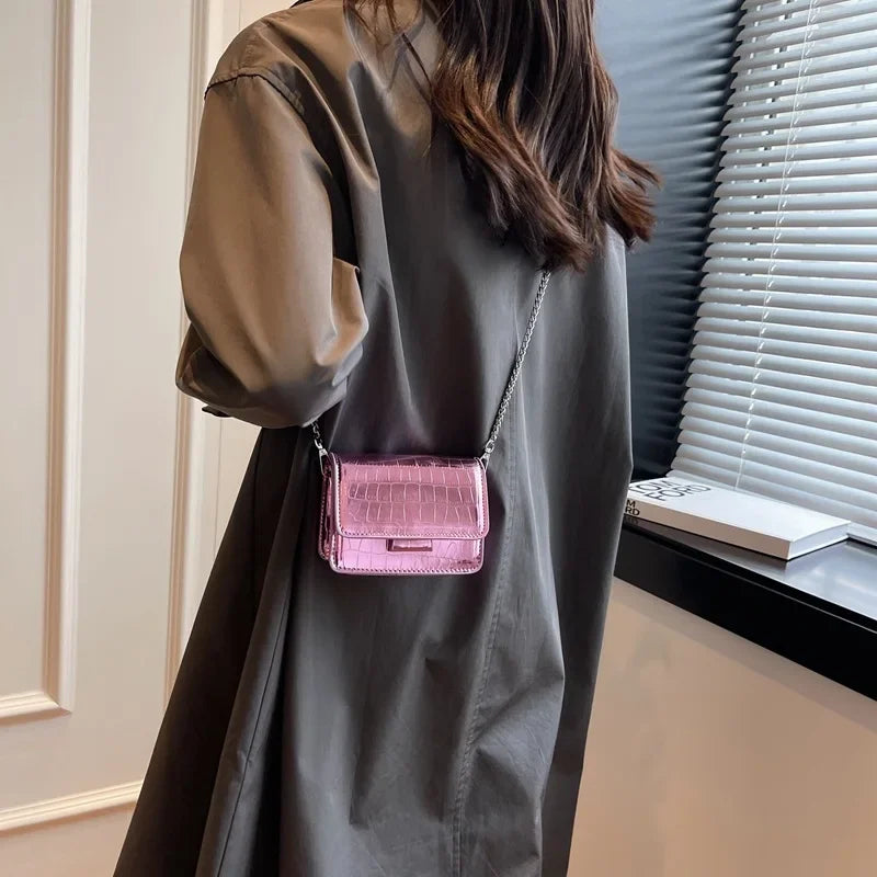 This Year's Popular Super Popular Small Bag 2026 Summer Popular Versatile Chain Messenger Bag Fashion Mini Square Sling Bag