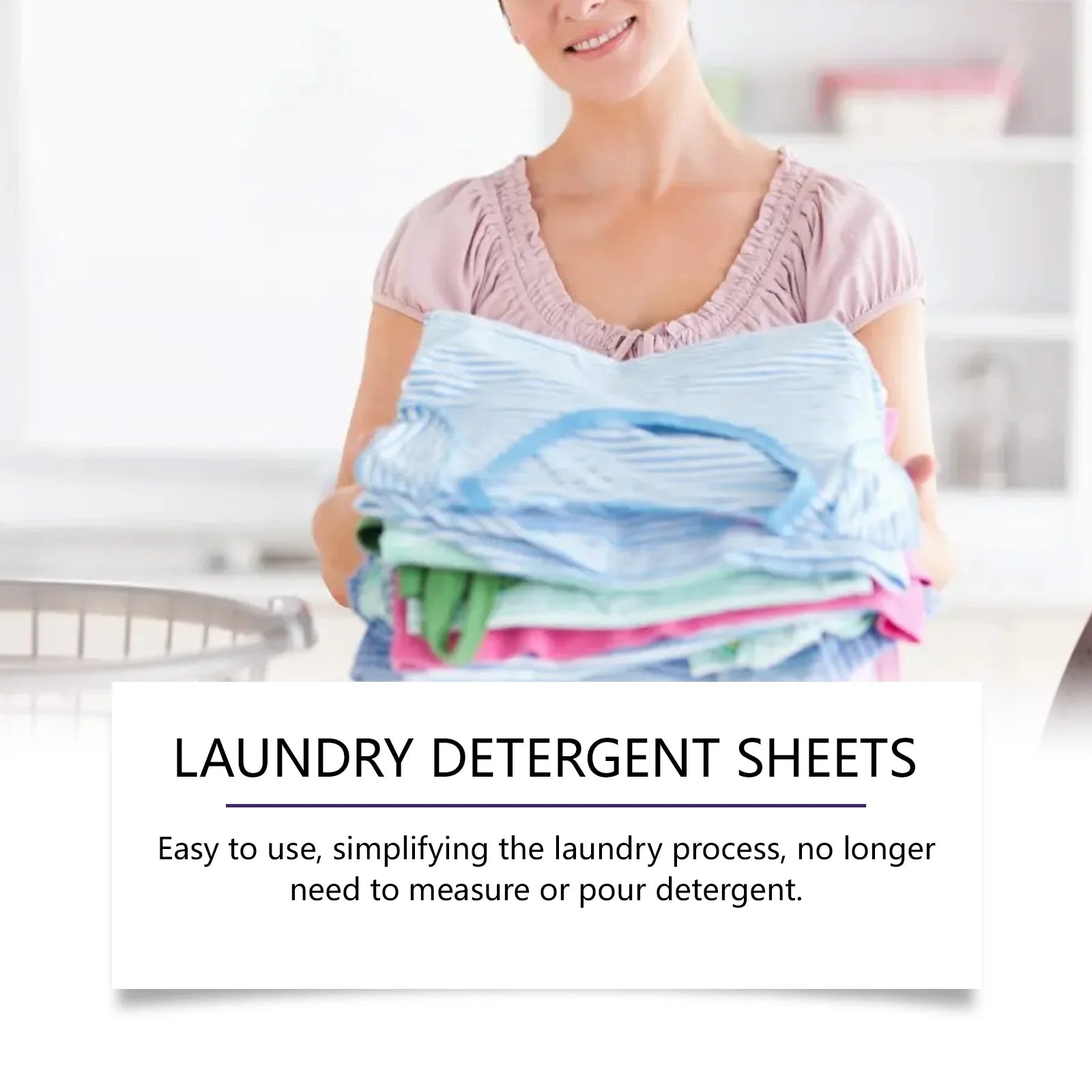 Eco-friendly laundry detergent sheets by Trenches of Mariana for sensitive skin, compact and long-lasting with a fresh scent.