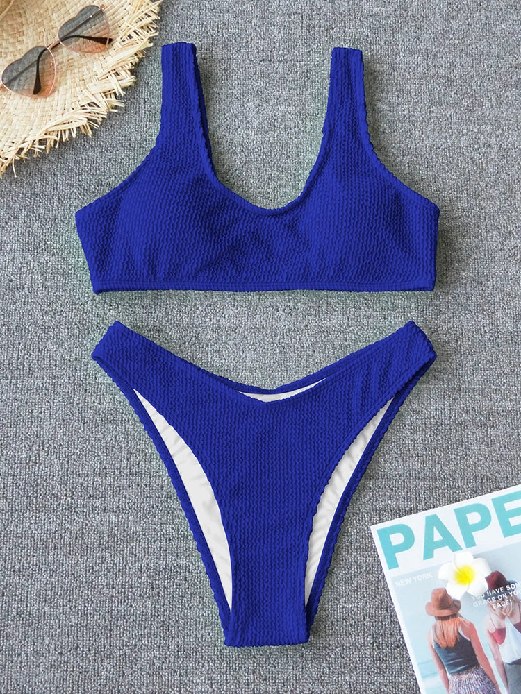 Sexy Bikini 2026 Swimsuit Women Swimwear Push Up Bikini Set Thong Brazilian Bathing Suit Beach Wear Biquini Bather Female