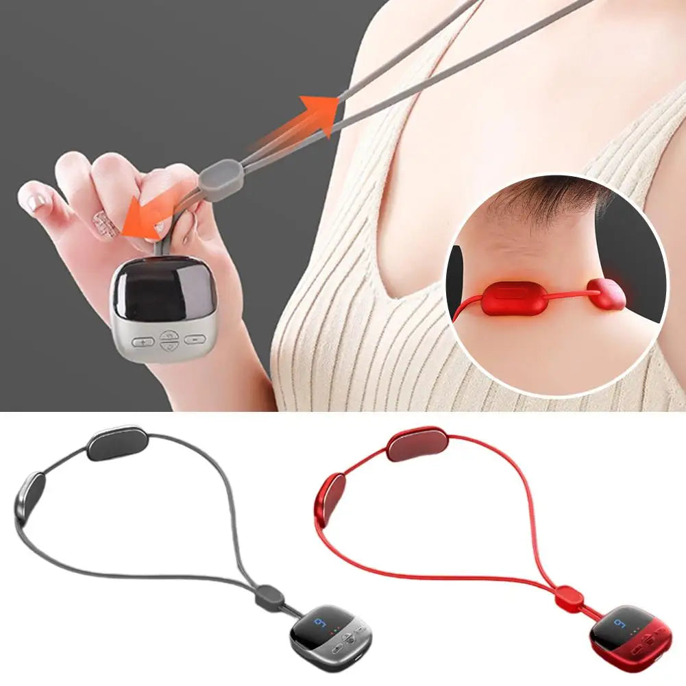 PORTABLE NECK, ELECTROMAGNETIC MASSAGER
