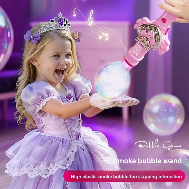 Elastic Bubble Fog Magic Wand Cute Animal Smoke Bubble